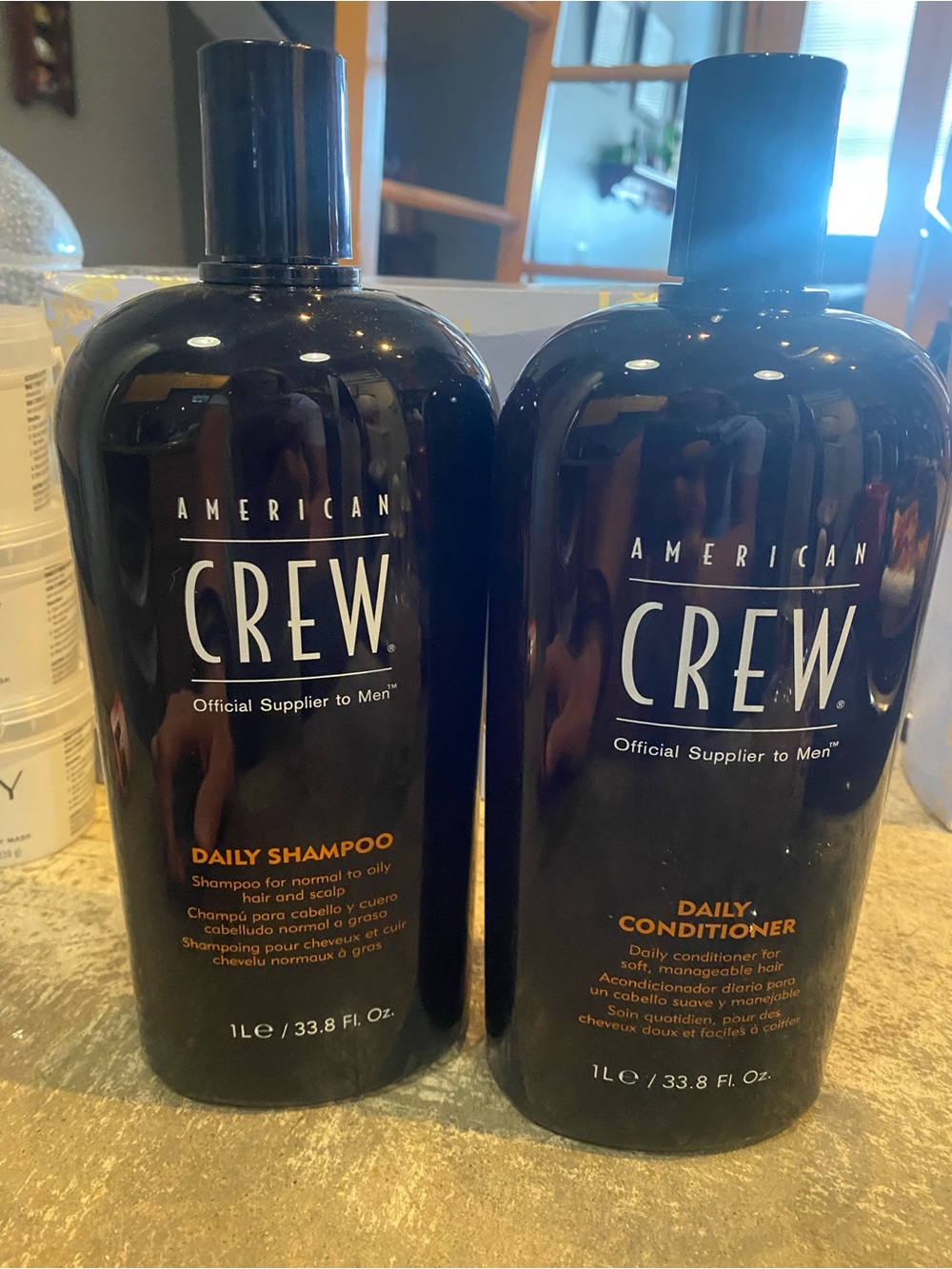 Daily Shampoo & Conditioner Set - Black